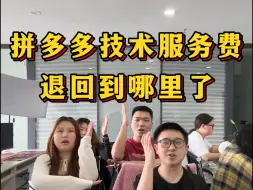 Download Video: 拼多多技术服务费退回到哪里了？