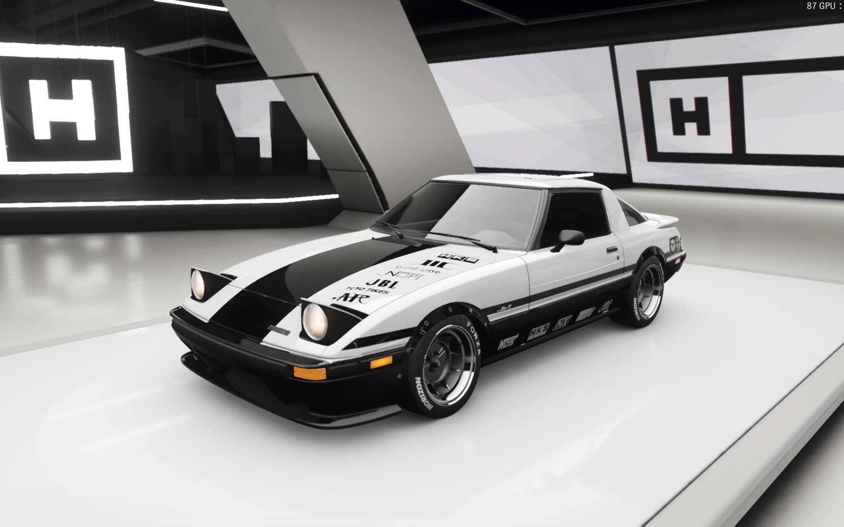 季节车辆马自达rx785试驾地平线4