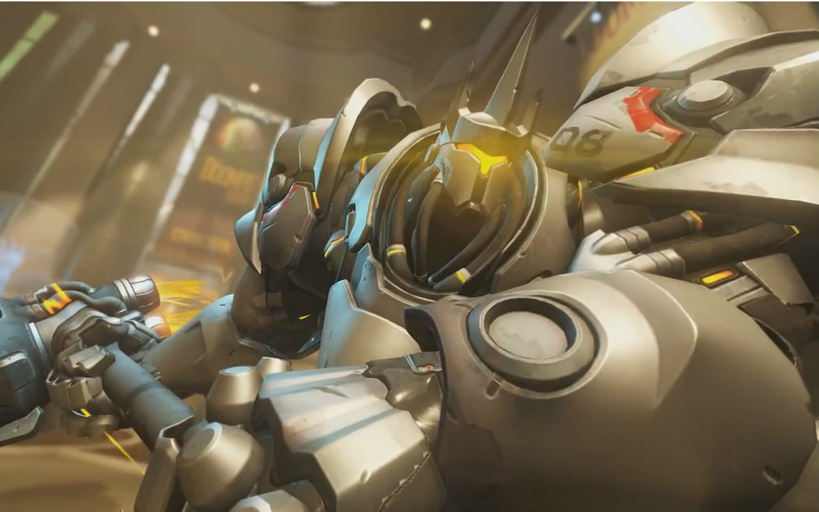 川烈守望先锋亚服32期持盾莱英哈特一夫当关