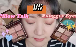 Download Video: ★上万人问我CT眼影到底选pillow talk还是exaggereyes★最火眼影对比/单眼皮画珠光眼妆