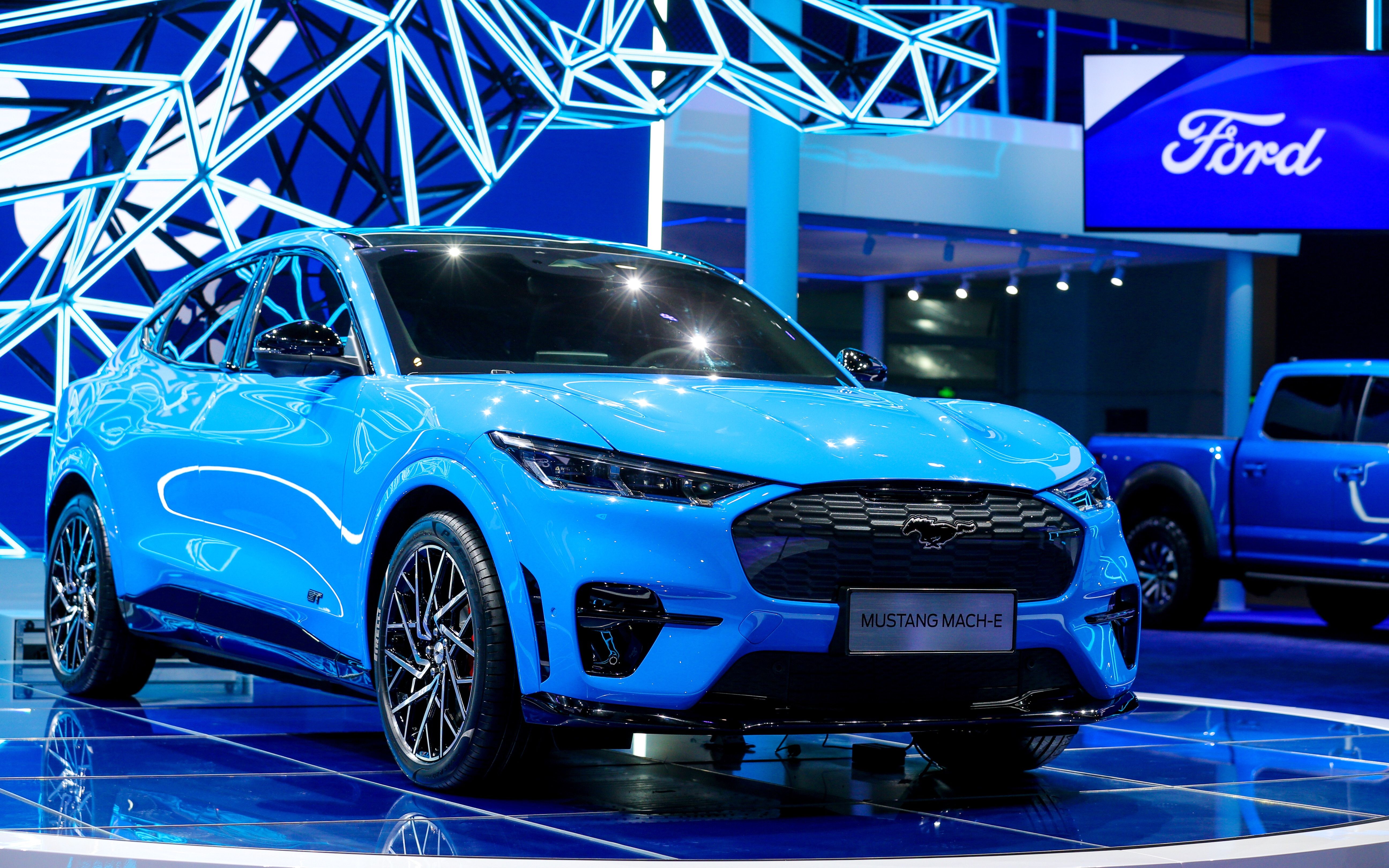 透视·北京车展丨福特纯电动suv野马mach-e亮相,国民神车步入电动时代