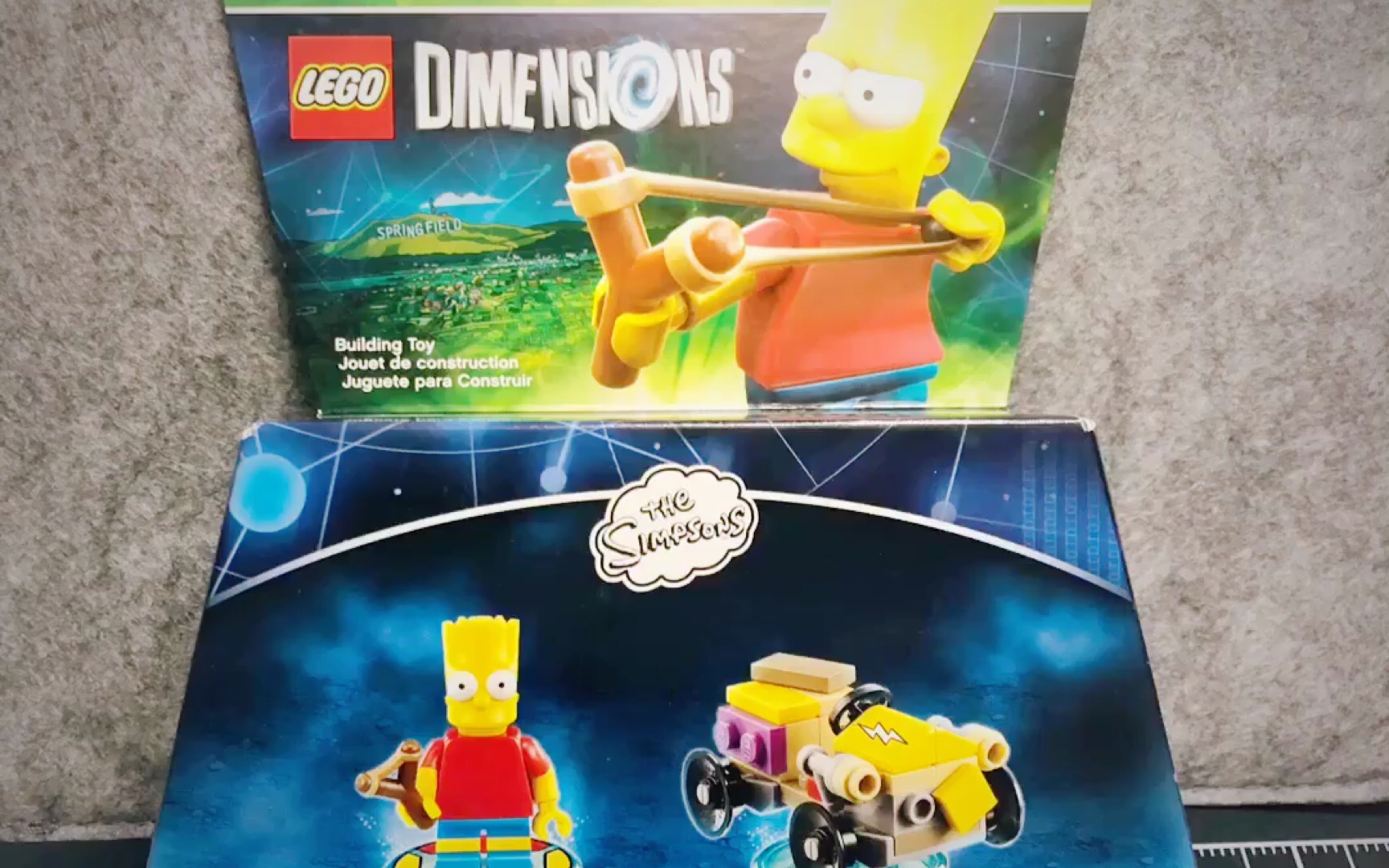 不精致的日常-乐高lego次元系列辛普森一家之bart巴特with his car