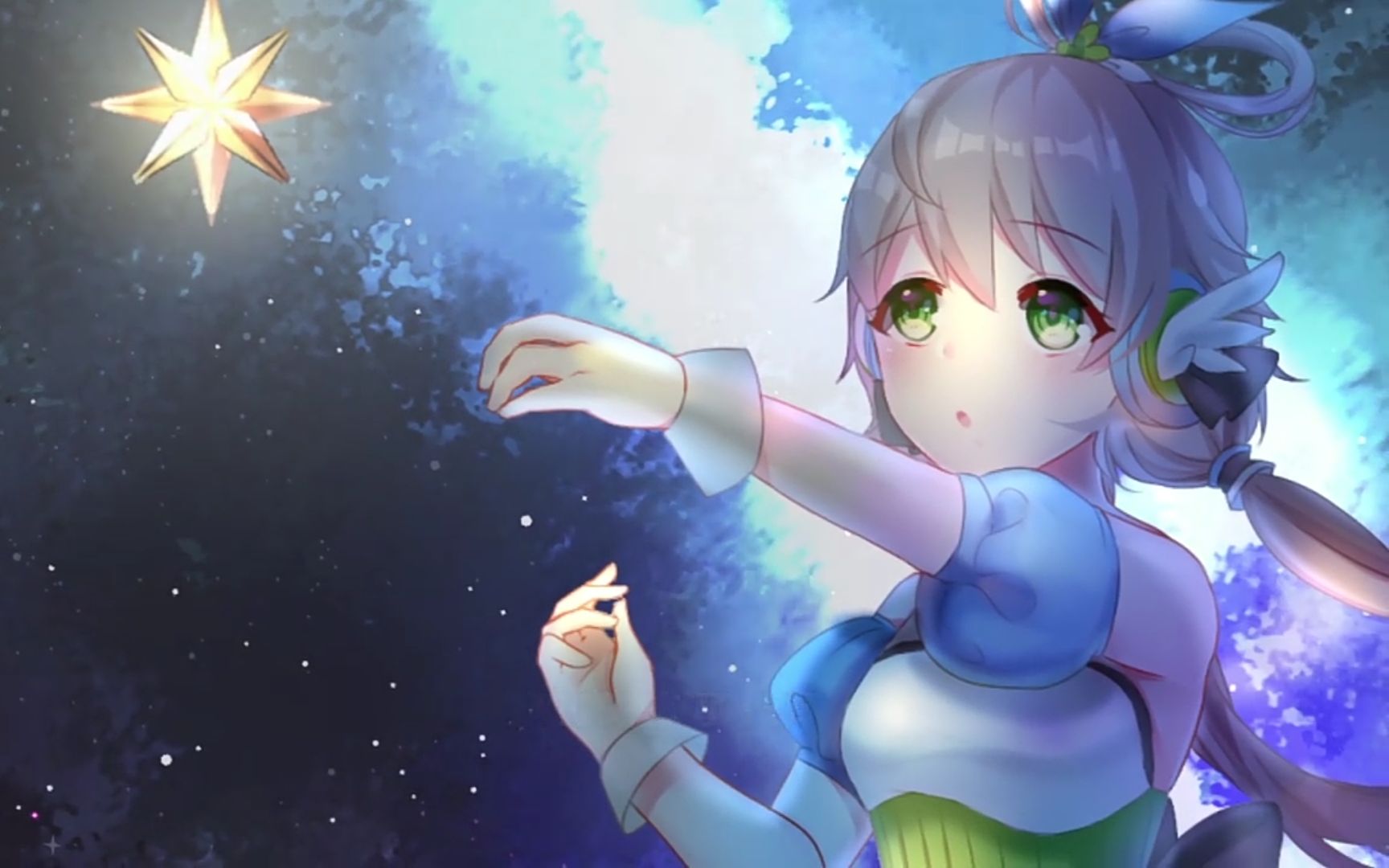 【洛天依原创曲】瞭望星空【pv付】