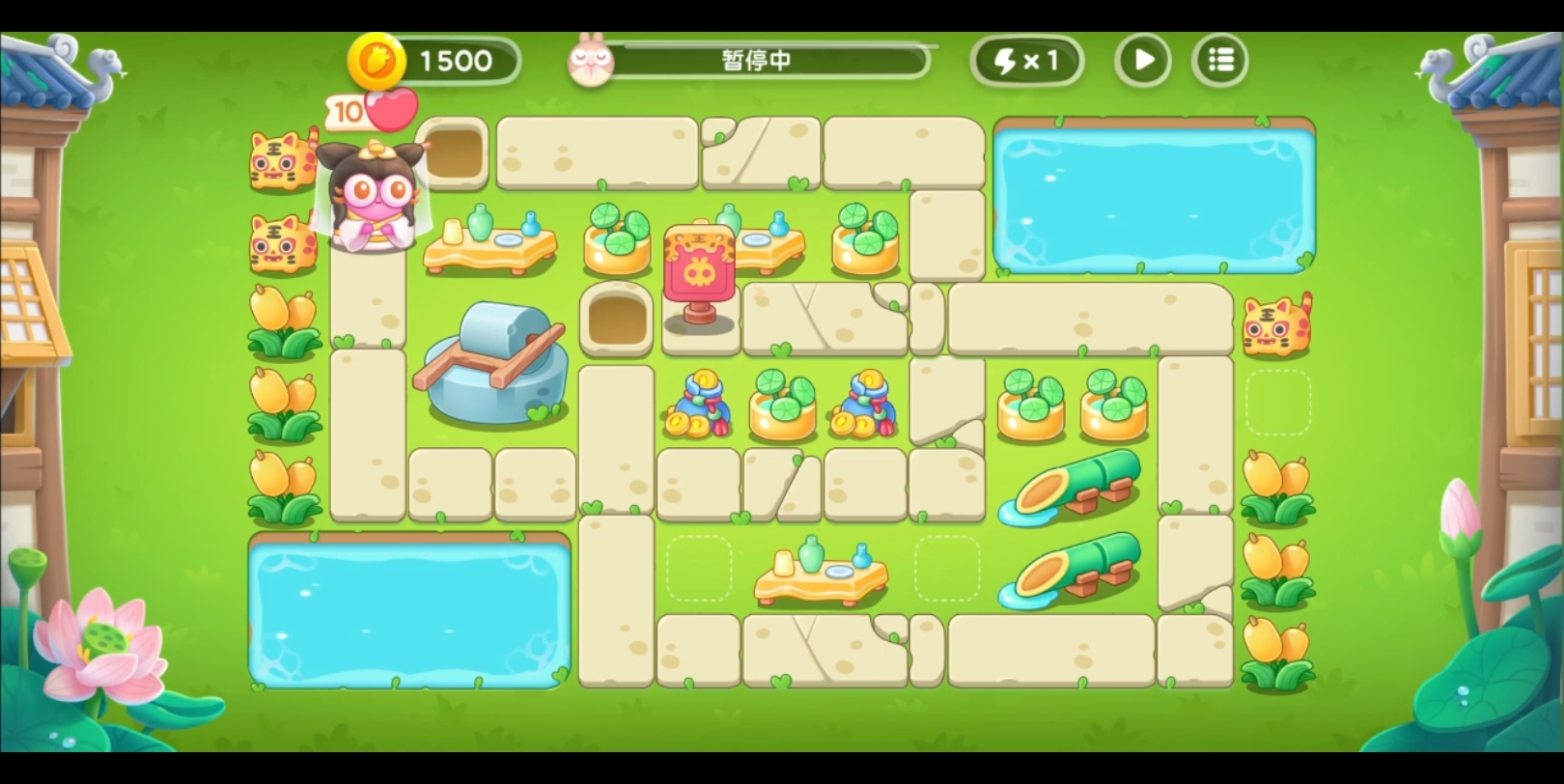 保卫萝卜4白萝卜传奇第23关攻略