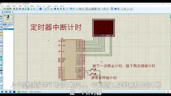 【51单片机proteus仿真】手把手教你用定时器和外部中断实现秒表计时