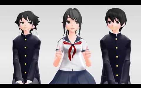 [图]【病娇模拟MMD】病娇酱，前辈，和 Budo 的 Let's Groove【Monster of Truth】【授权转载】