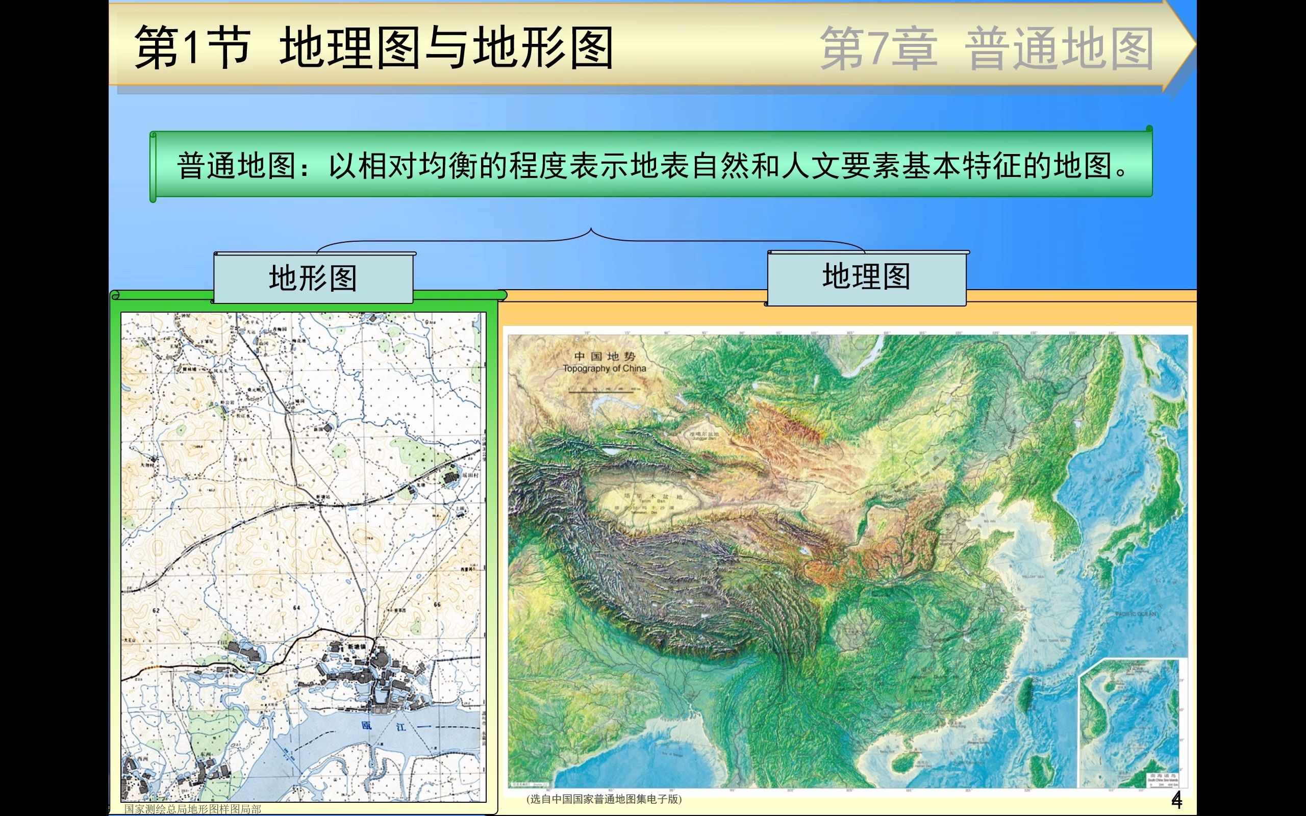 新编地图学教程||第7章 普通地图哔哩哔哩bilibili