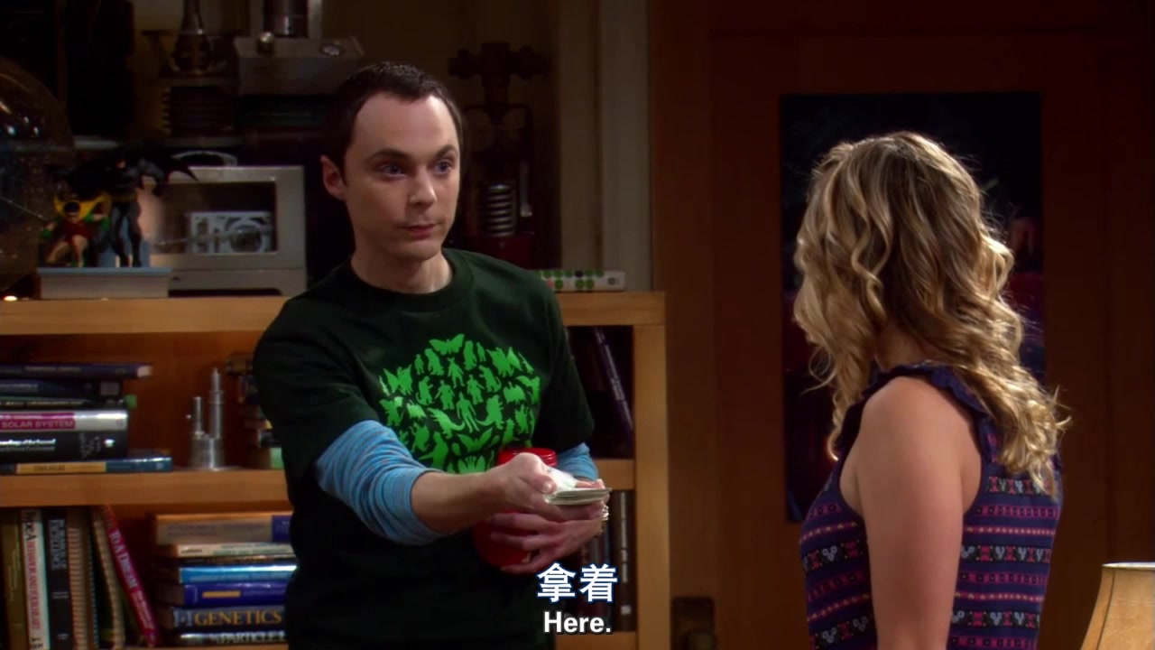 生活大爆炸penny告诉我们真正的友谊是不能够掺杂任何利益关系在里面