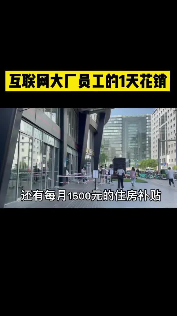 毕业1年,在互联网大厂工作1天需要花多少钱?哔哩哔哩bilibili