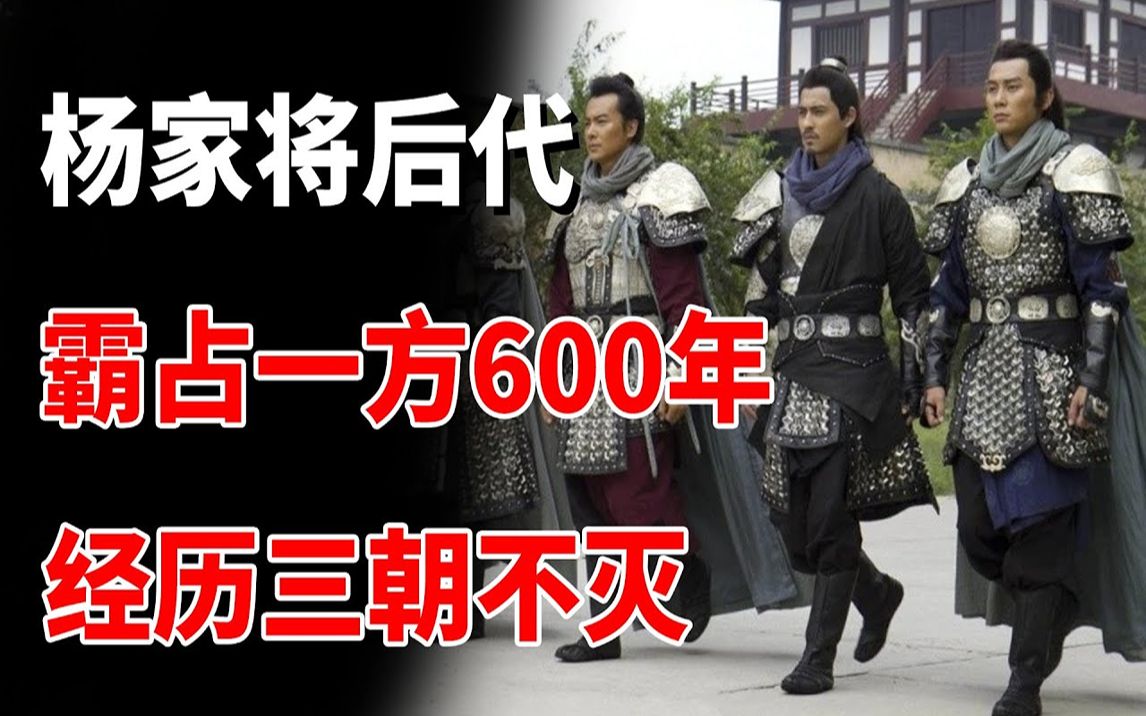 杨家将后代竟然称霸一方,霸占一方土地长达600年,经历三朝不灭哔哩哔哩bilibili