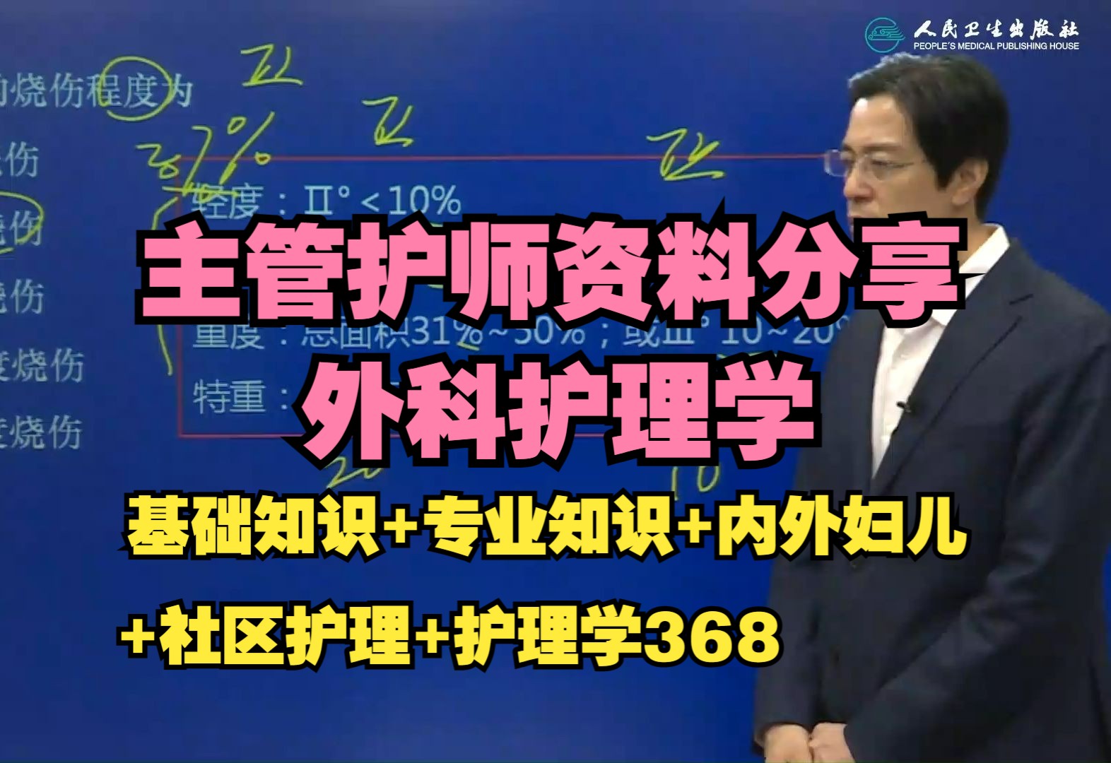 主管护师免费视频课程资料,刷题视频,【基础知识+专业知识+内外妇儿+社区护理+护理学368】密卷精析专业知识(一)3哔哩哔哩bilibili