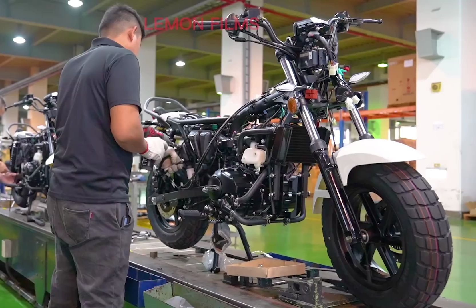 台湾哈特佛小云豹机车制造过程!