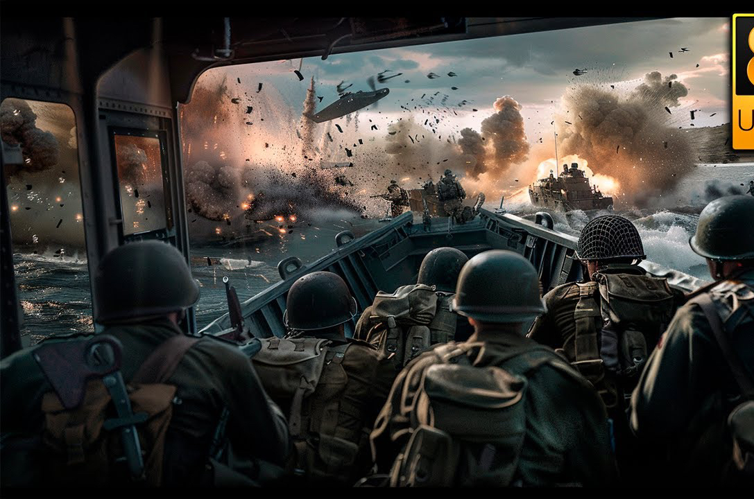 d-day - 诺曼底登陆 1944 | 奥马哈海滩 | 沉浸式超高清游戏 | 使命
