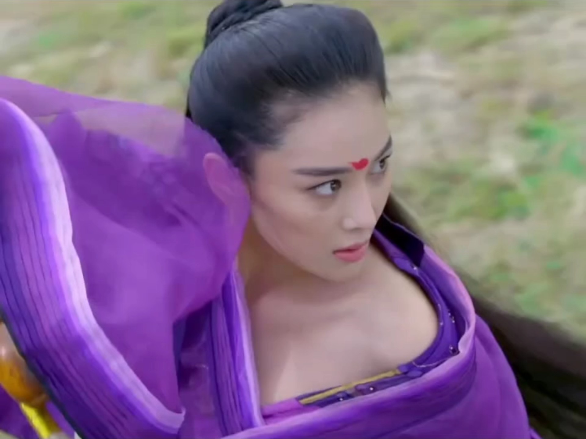 黄蓉女扮男装,调戏李莫愁 " "神雕侠侣陈晓版