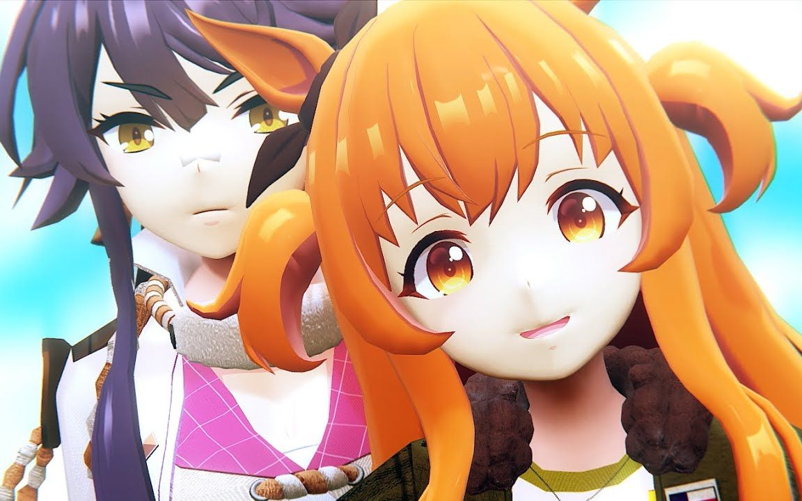 【赛马娘mmd】成田白仁&重炮 - no title_哔哩哔哩_bilibili