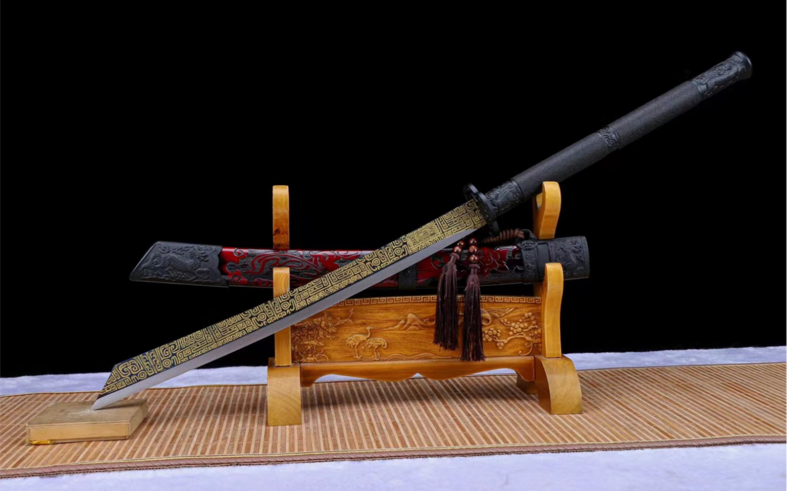 火凤凰麒麟康熙斩马刀