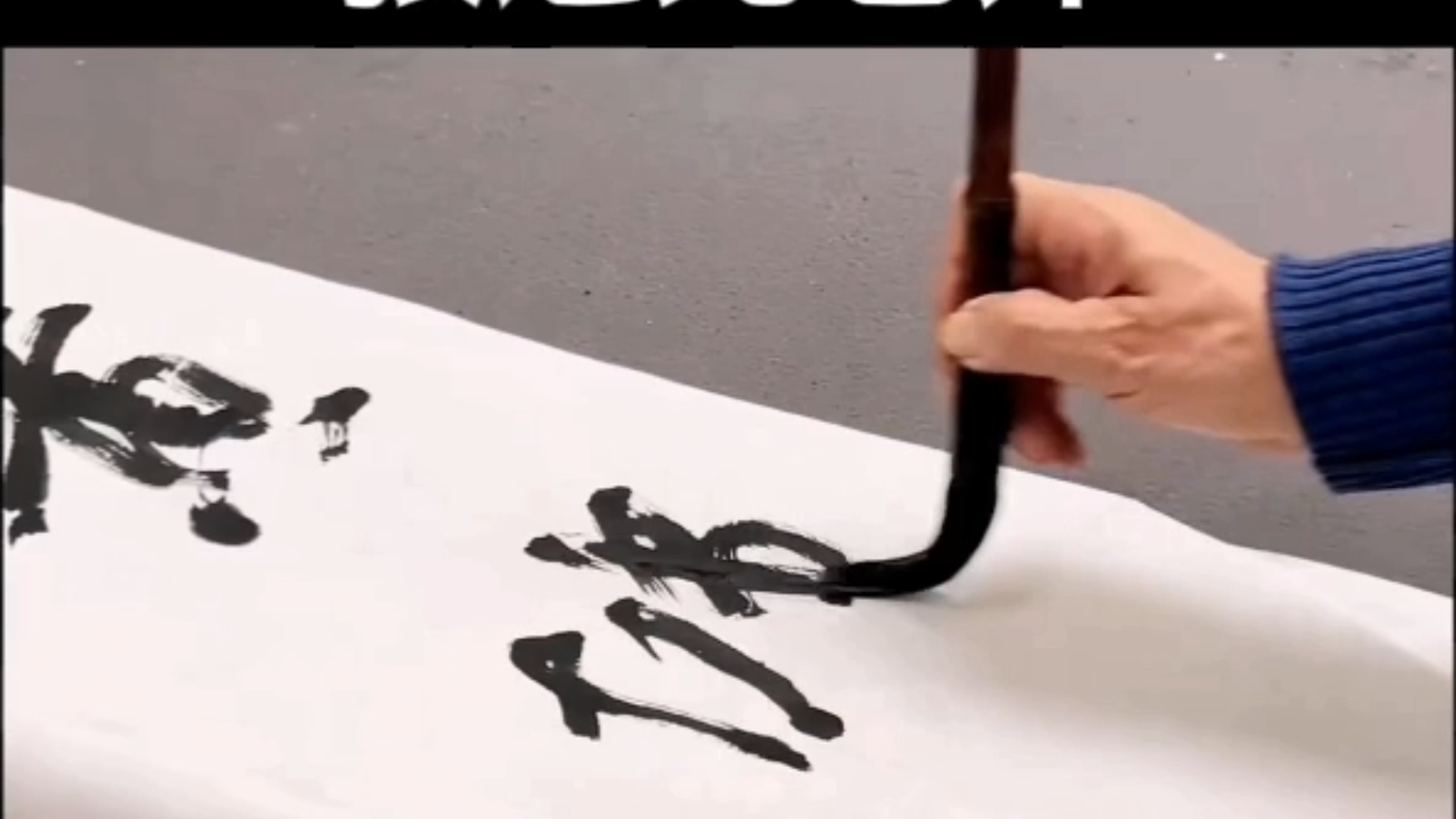 书坛名家张旭光挥毫