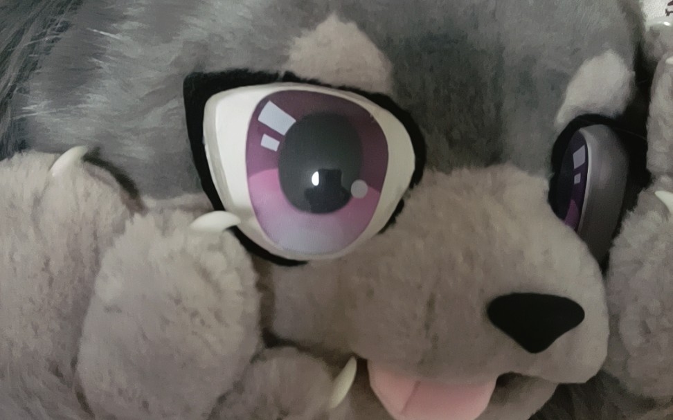 【fursuit】恶魔兔试穿初体验_哔哩哔哩_bilibili