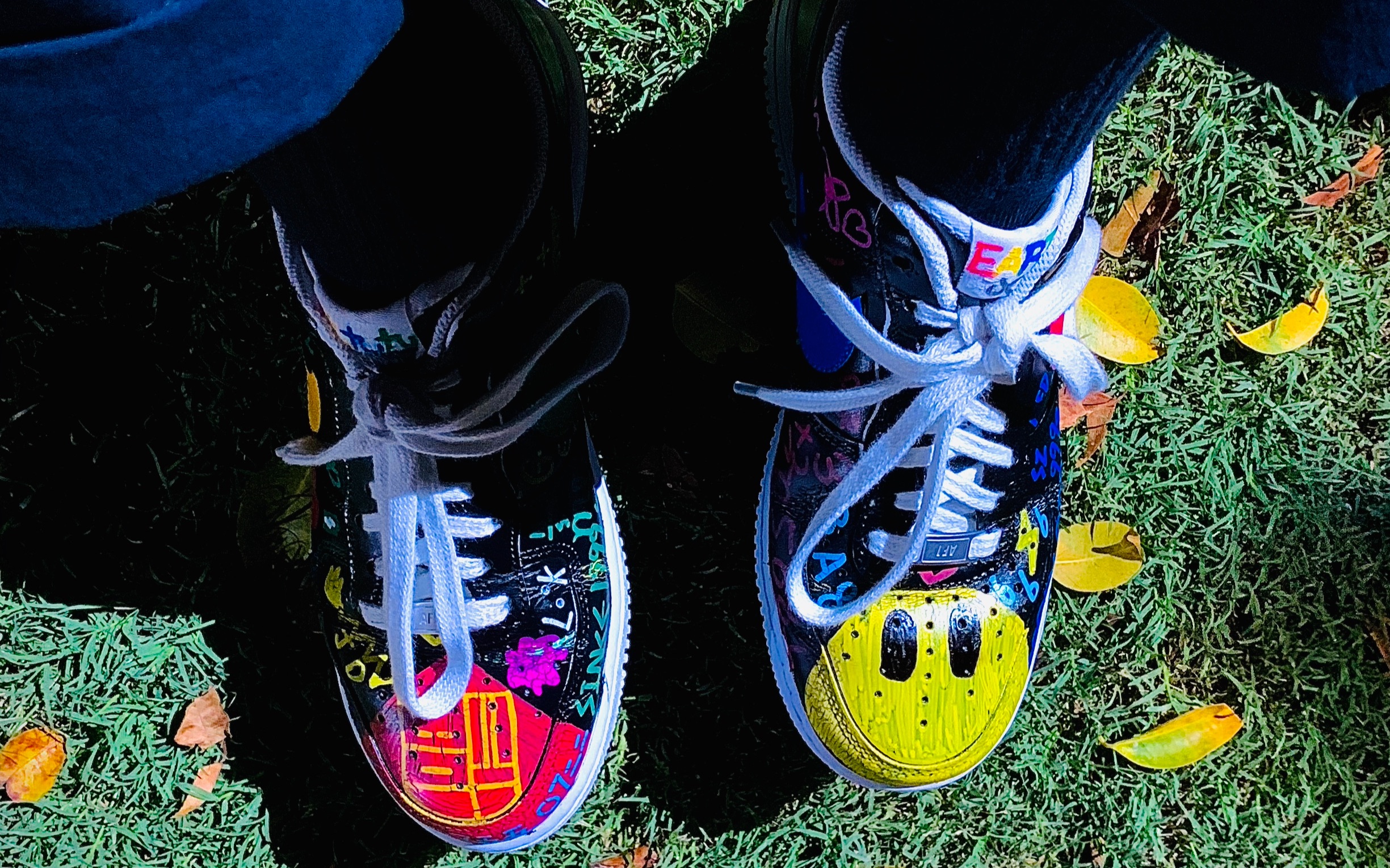 af-1 custom涂鸦!每个图案都是故事!