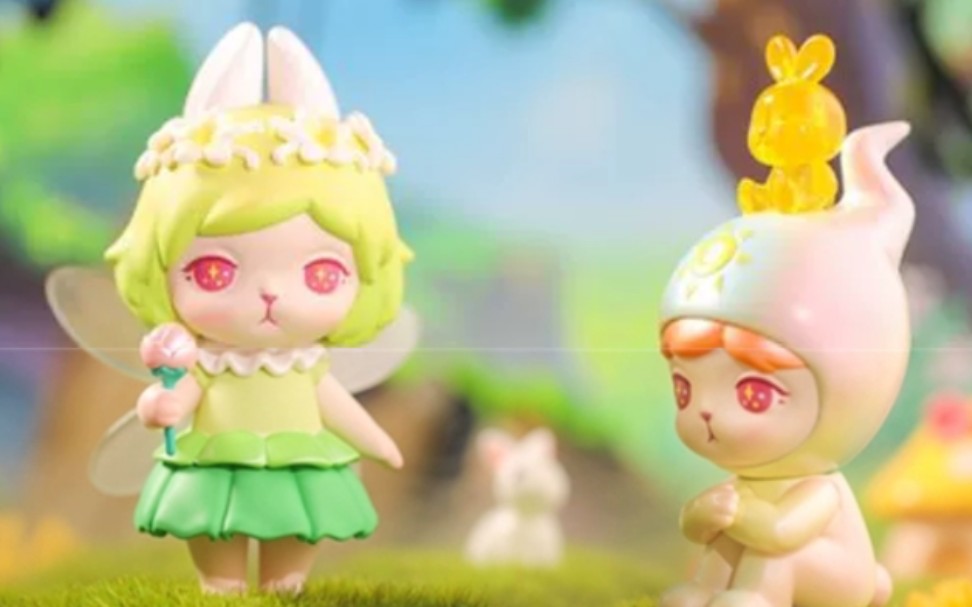 【茗兮akashi】泡泡玛特购入bunny魔法系列拆盒视频_哔哩哔哩_bili