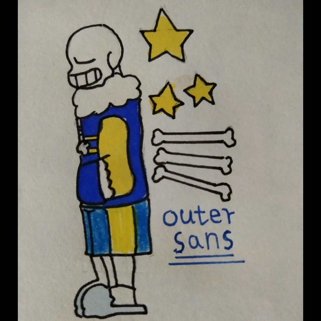 手绘 outer sans
