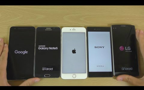 五大“信仰”跑分对比!Z5 Premium VS iPhone 6S+ VS Note 5 VS LG V10 VS N