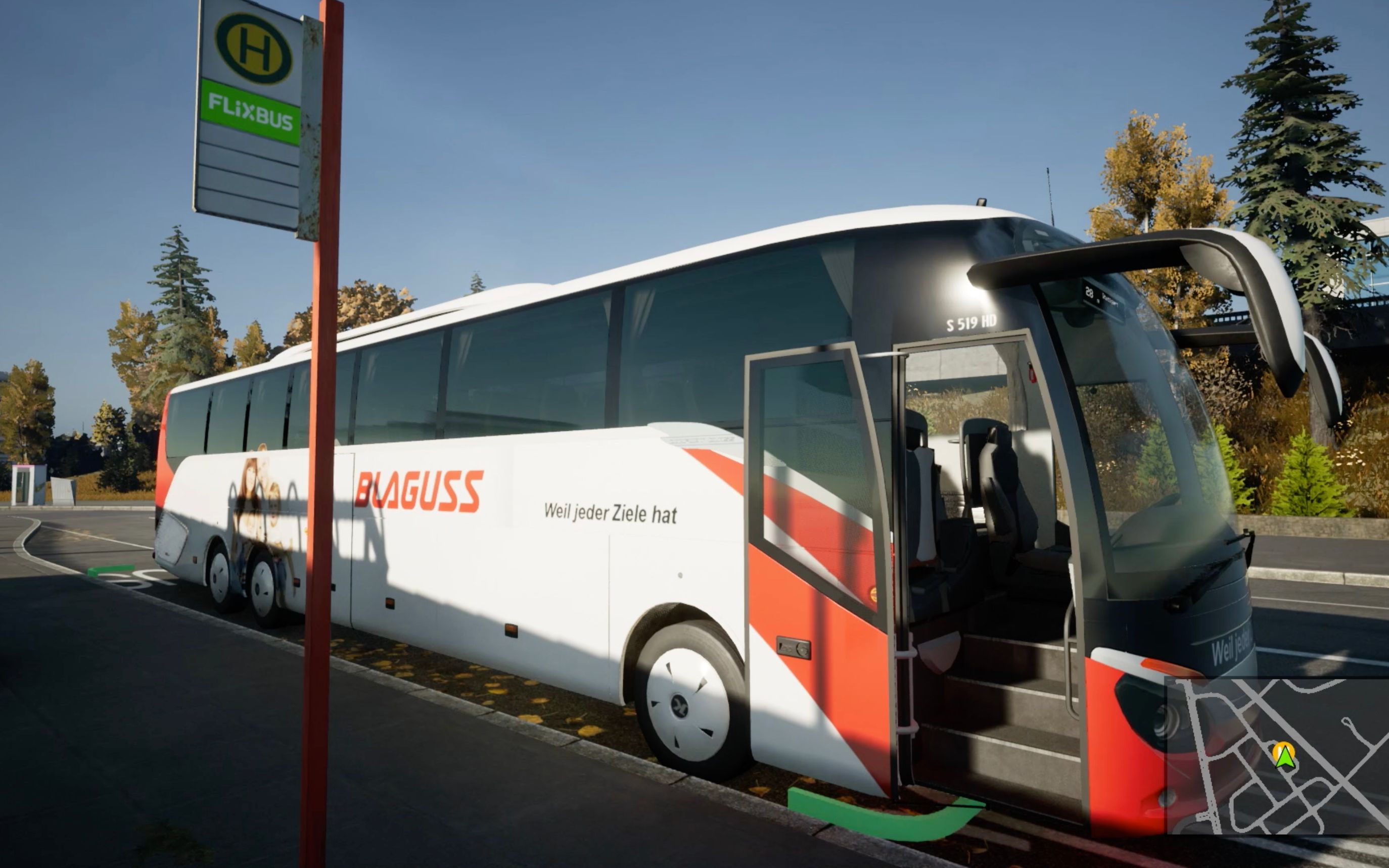 长途客车模拟24辛斯海姆海尔布隆斯图加特cmcs519hd有爱一家人涂装