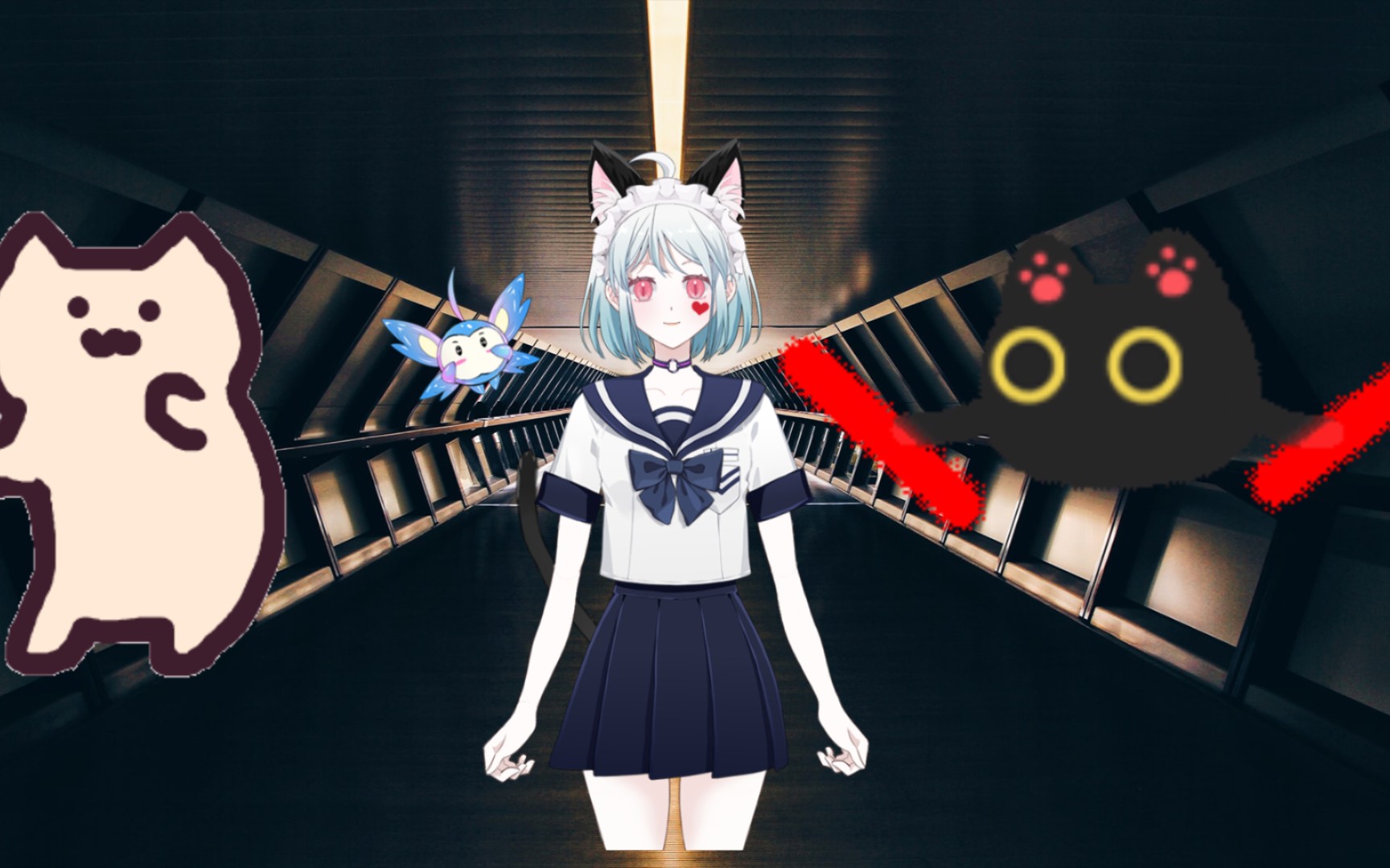 必剪:虚拟人物形象可爱测试