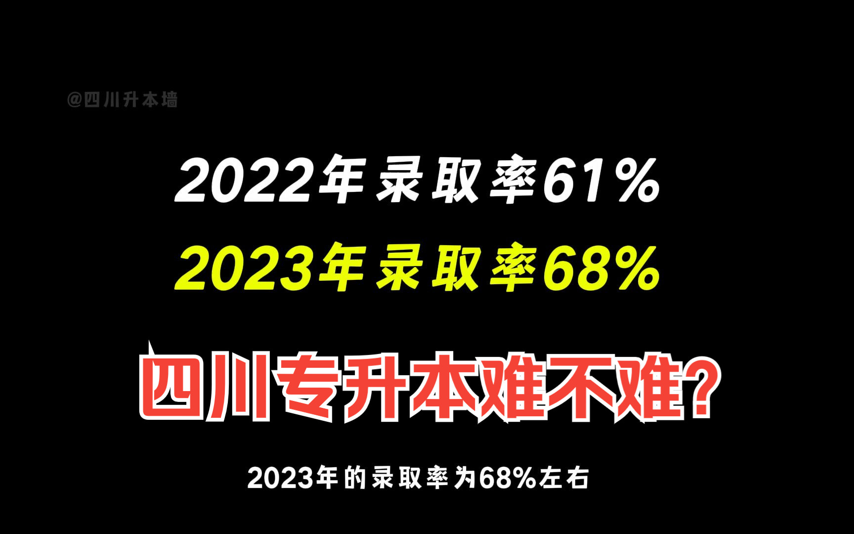 四川专升本难不难?有手就行?哔哩哔哩bilibili