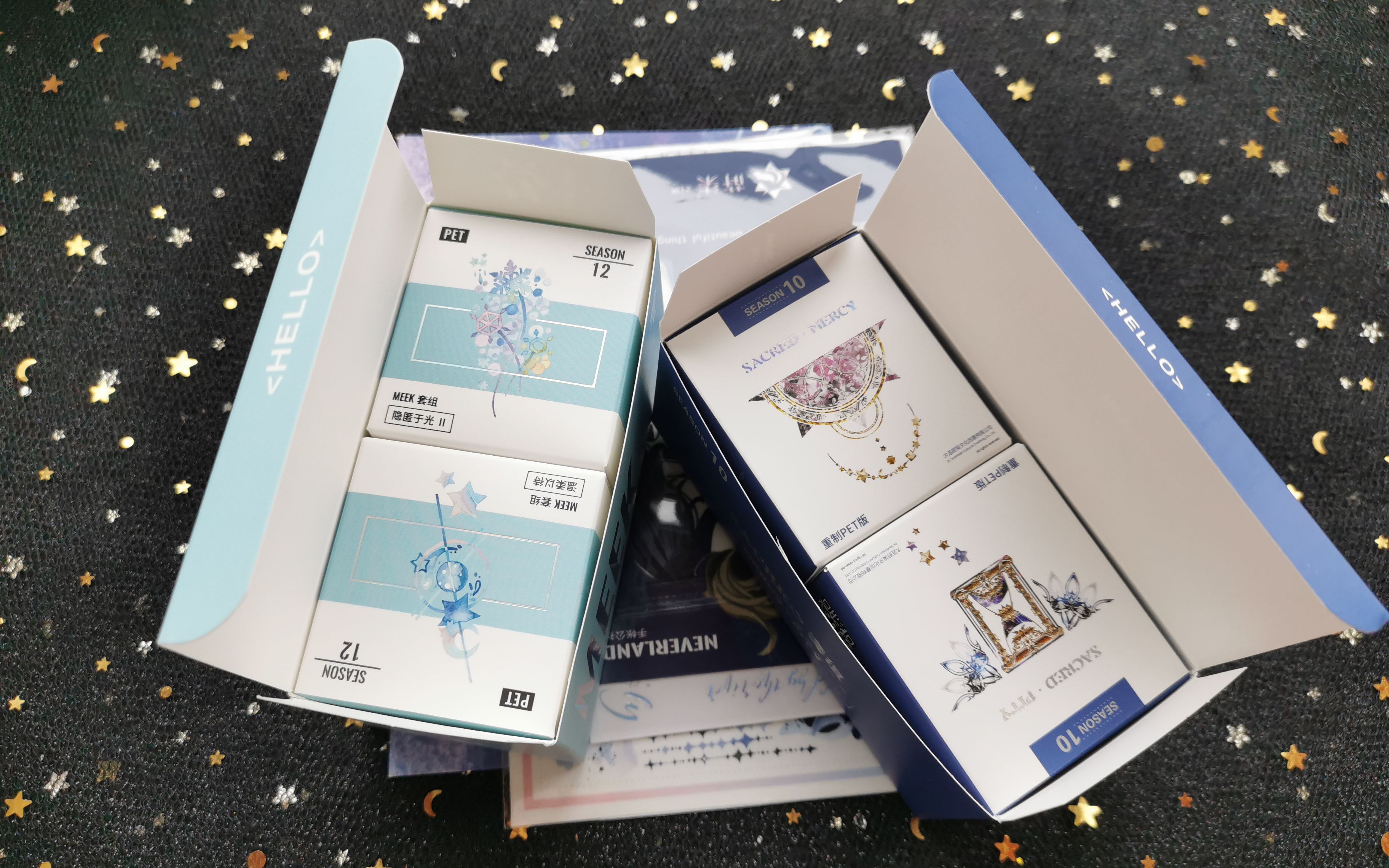 【开箱】neverland新品胶带,依旧是华丽丽哒