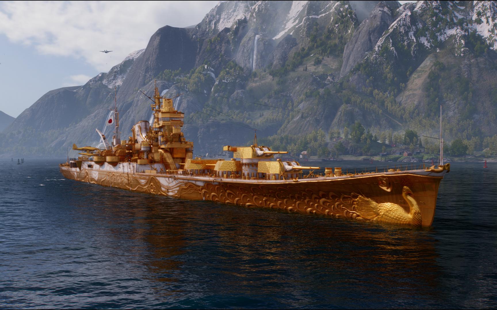 【港口舔船】航空巡洋舰金色筑摩ii