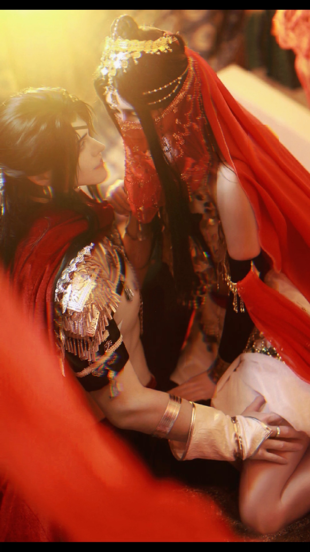 天官赐福cos异域花怜出镜漠小然