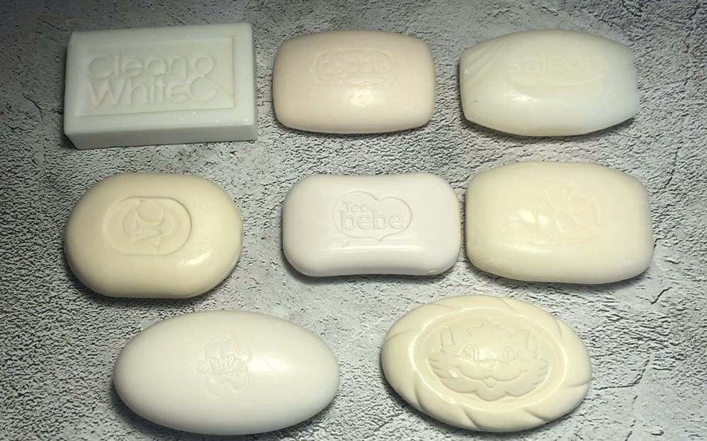 panda soap 纯白干硬皂
