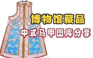 Download Video: 【中式马甲】博物馆藏品中式马甲，图库分享