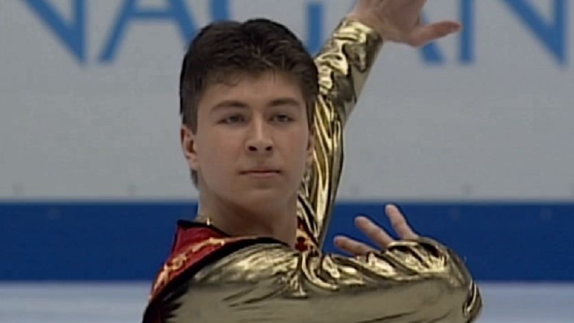 1998 Nagano men short program Alexei Yagudin 亚古丁哔哩哔哩bilibili