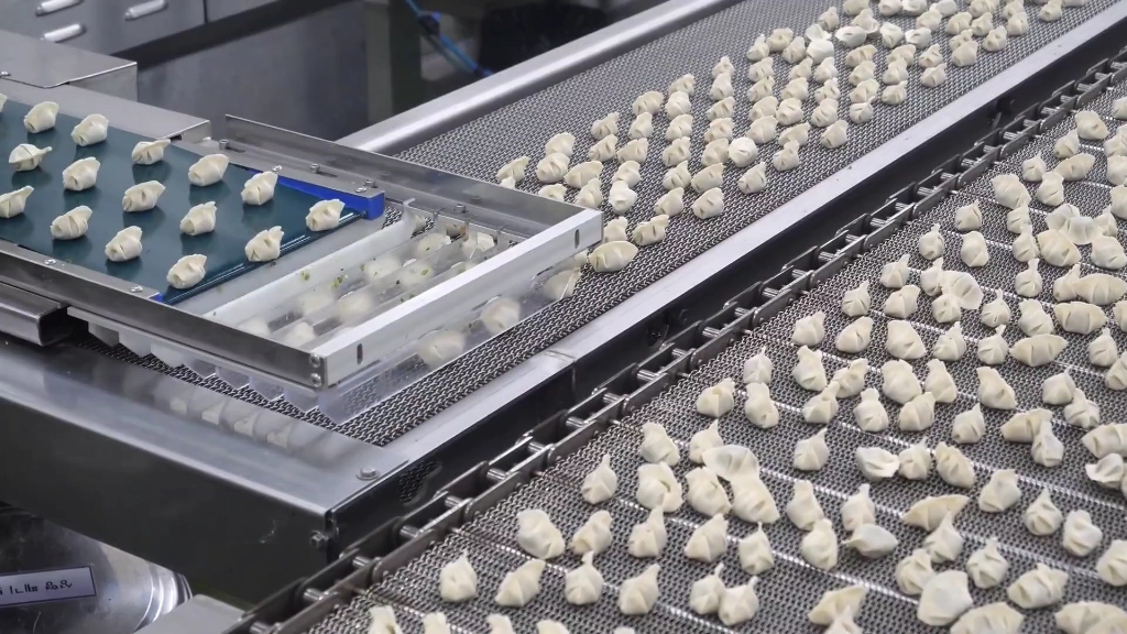 现代化饺子工厂实拍