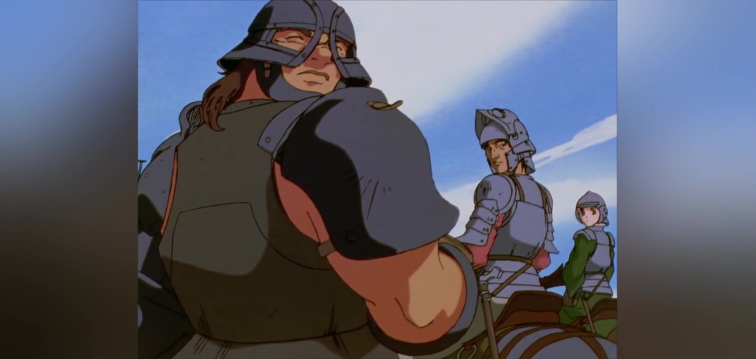 97版剑风传奇鹰之团第一次为国出战全城欢送