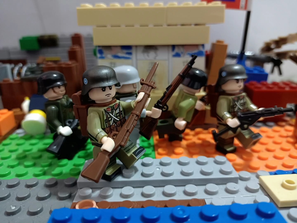 我的乐高抗日战场