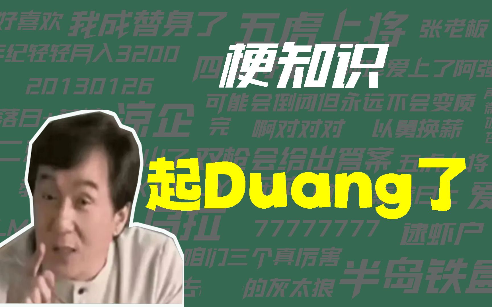 【梗知识】起Duang了是什么意思?哔哩哔哩bilibili