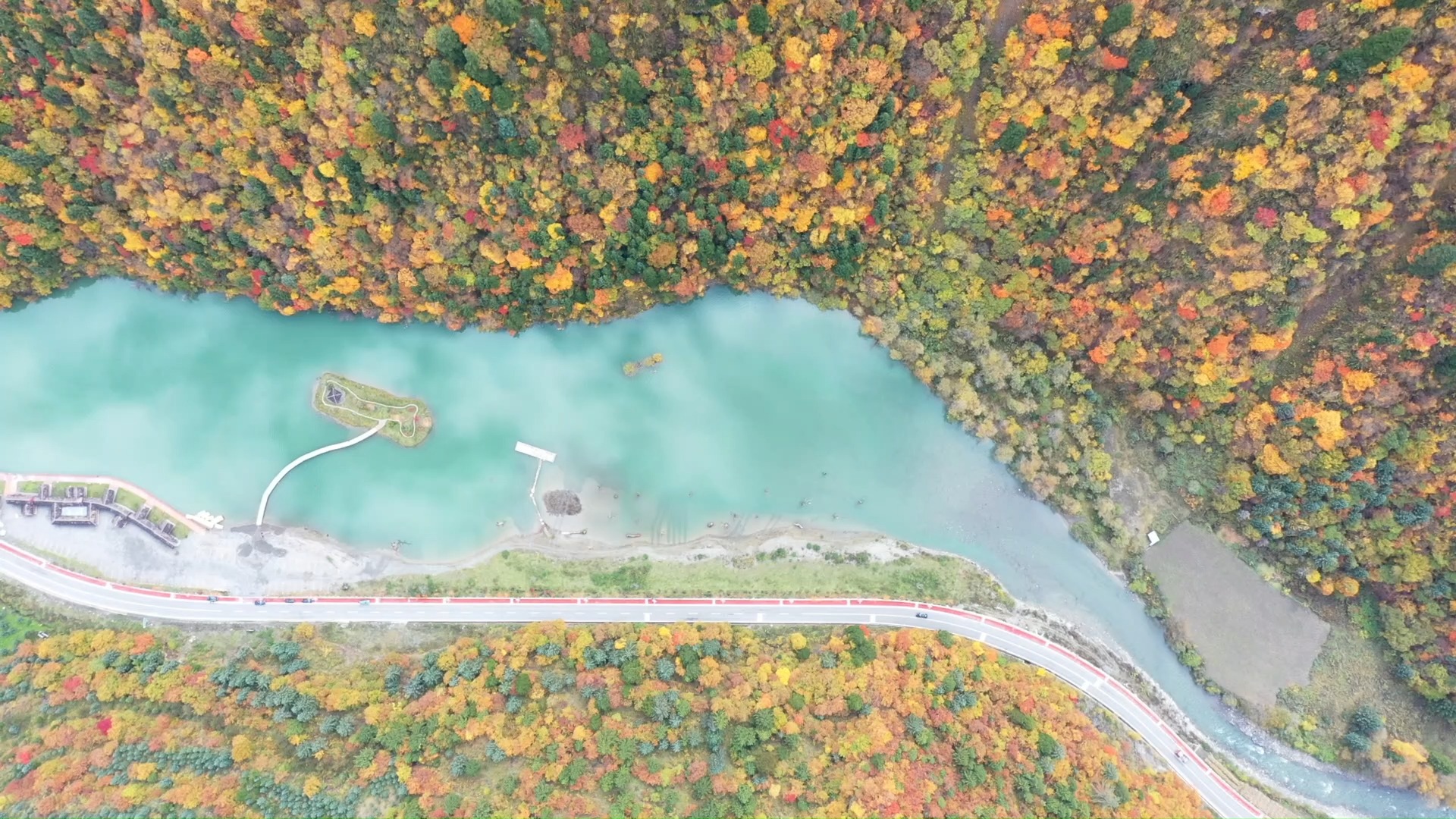 黑水-最美彩林公路