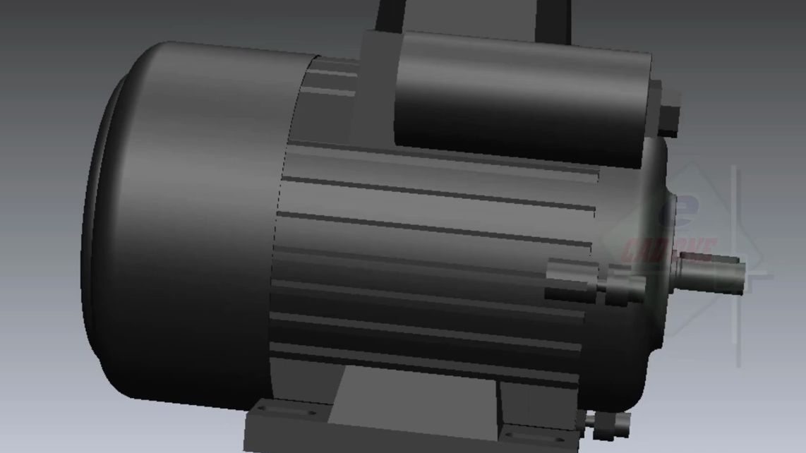 134 solidworks 3d-电机建模