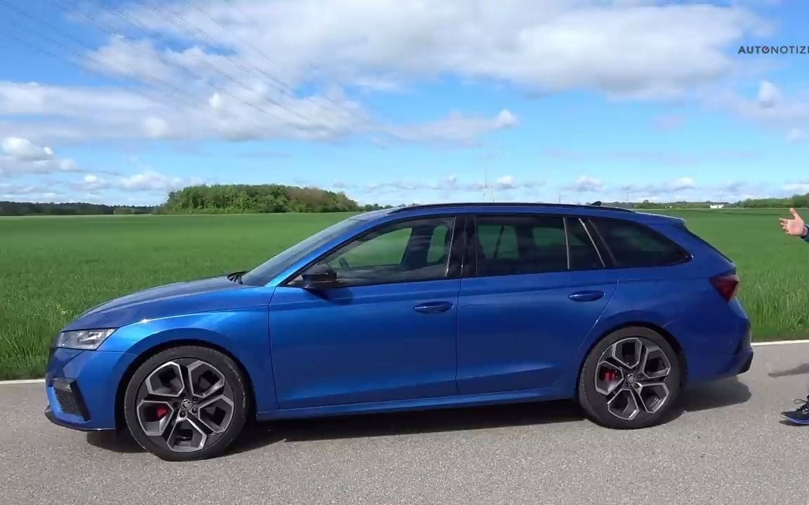 斯柯达明锐rs旅行车 4x4 2021款 搬运autonotizen.de测评