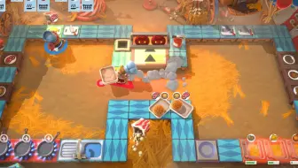 Overcooked All You Can Eat 胡闹厨房全都好吃 Carnival of Chaos 1-1 双人四星 1776