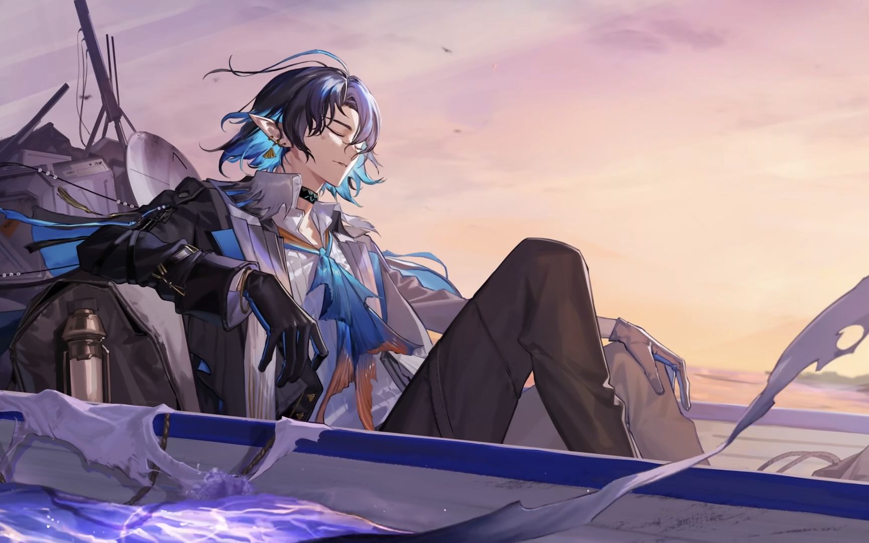 [图]【口琴×明日方舟】Bluish Light（&扒谱分享）