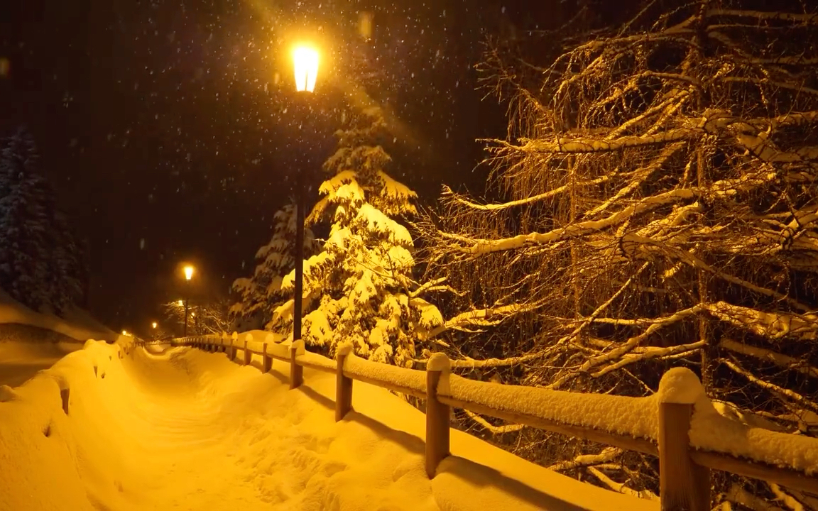 雪夜的靜謐與孤獨:在憂傷中尋找安慰