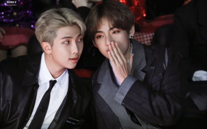 防弹少年团rm&v直播 【超清中字】200306