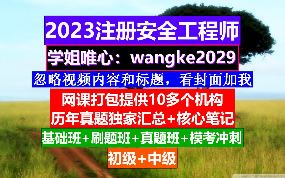 初级注册安全工程师,注册安全工程师考试题,注册安全工程师报考哔哩哔哩bilibili