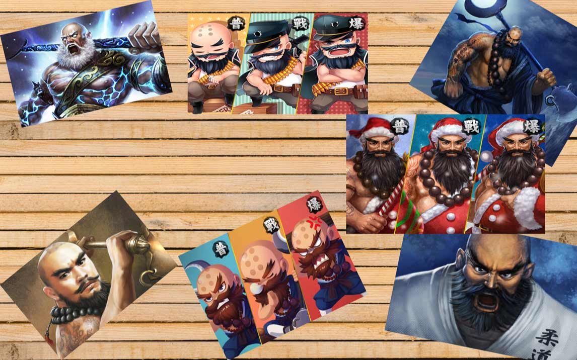 英雄杀全网最全皮肤台词语音——鲁智深