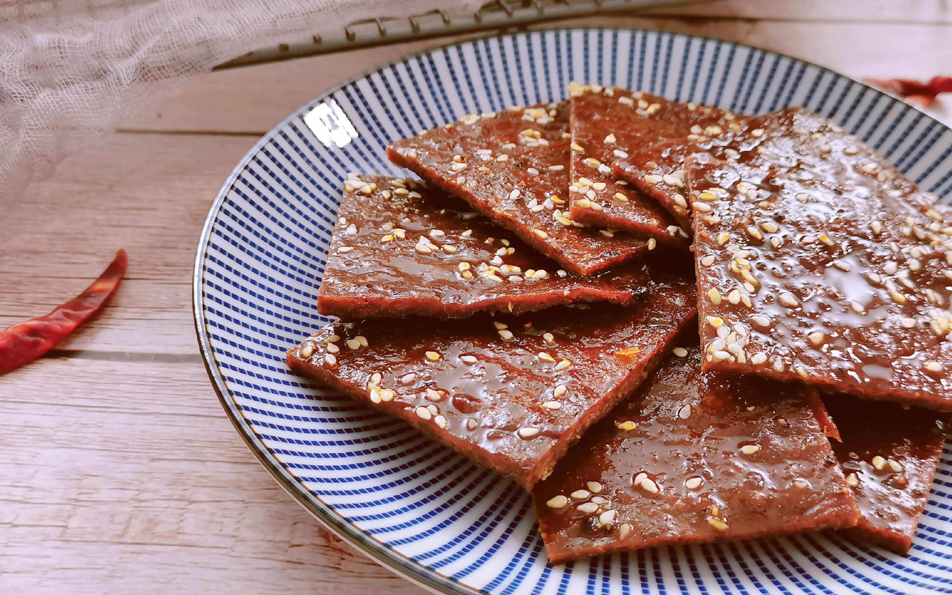 香辣牛肉脯/牛肉干,让你停不下来口的舔指小零食, 一学就会