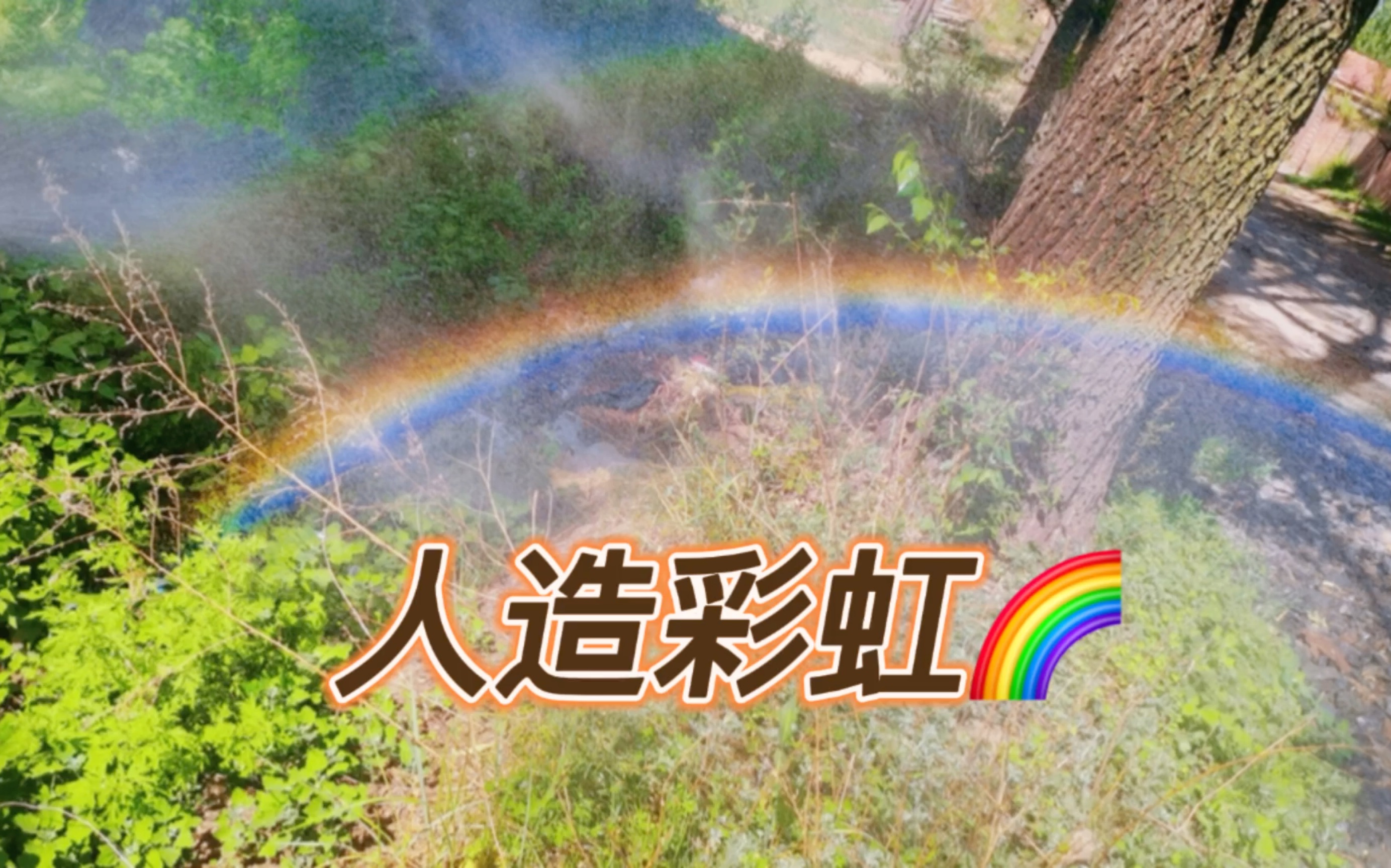 人造彩虹!实现彩虹自由简直泰裤辣!